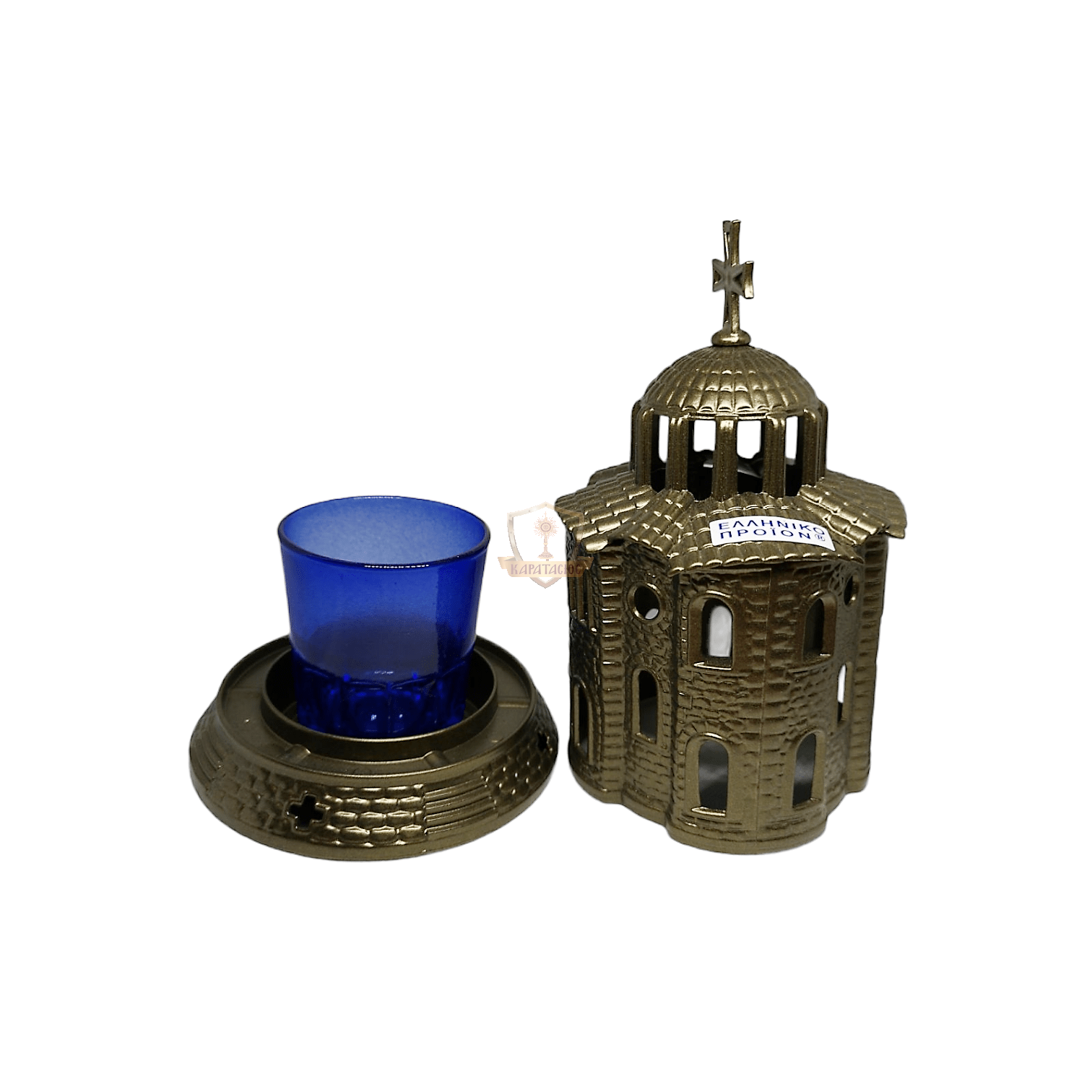 ΚΑΝΤΗΛΙ ΕΚΚΛΗΣΑΚΙ ΜΕΤΑΛΛΙΚΟ ΖΑΜΑ 18.5 Χ 11.5 ΕΚ. - Image 2