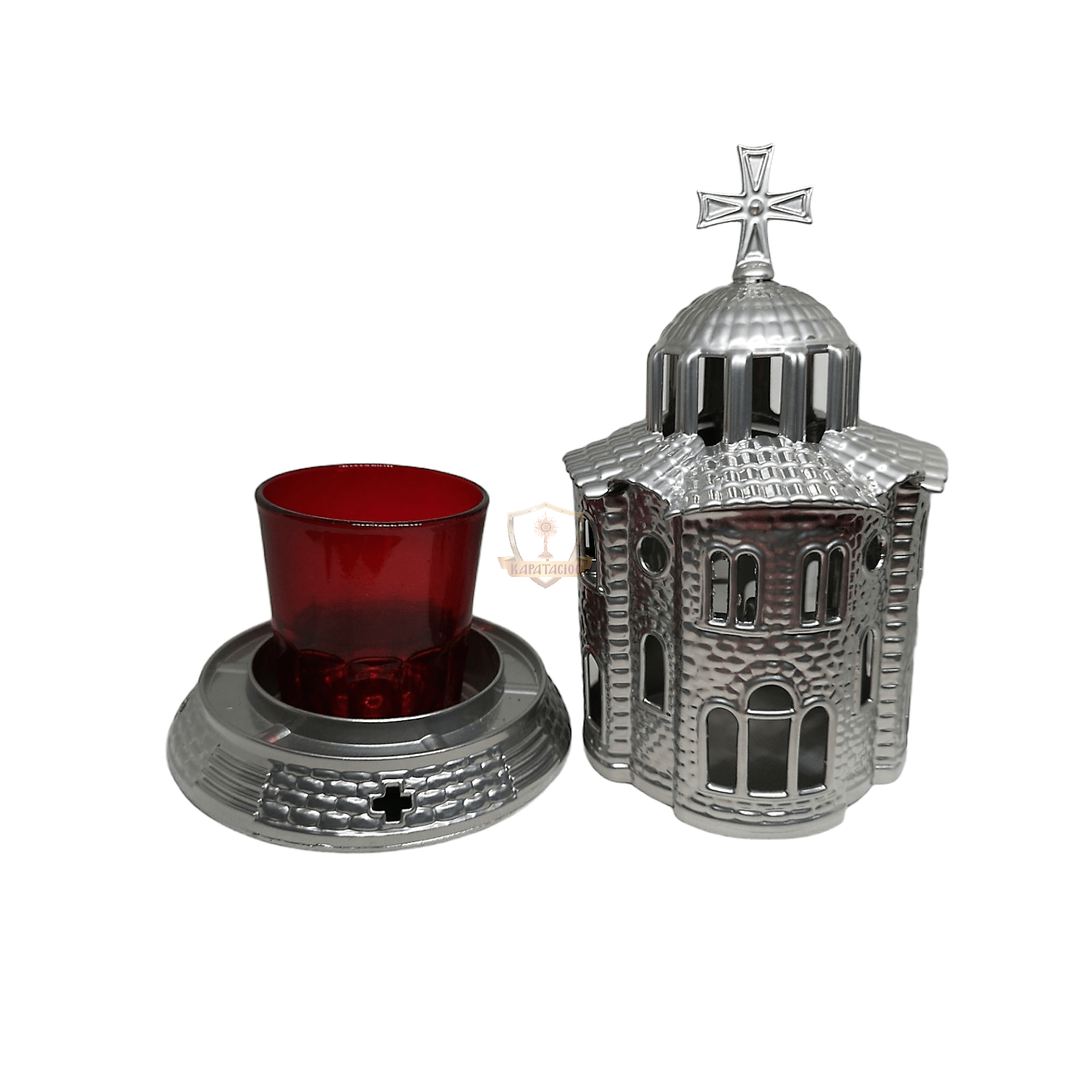 ΚΑΝΤΗΛΙ ΕΚΚΛΗΣΑΚΙ ΜΕΤΑΛΛΙΚΟ ΖΑΜΑ 18.5 Χ 11.5 ΕΚ. - Image 6