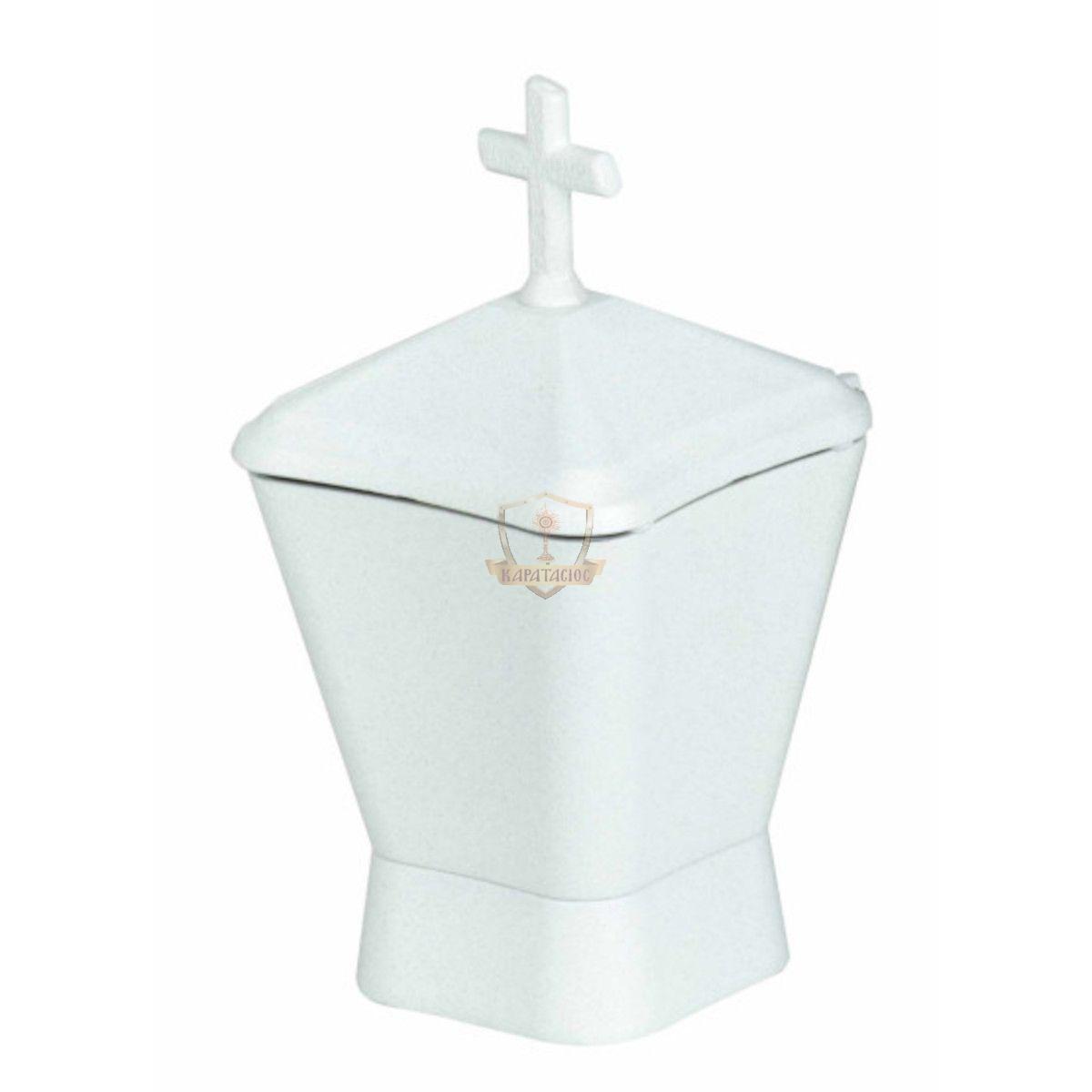 ΘΥΜΙΑΤΟ ΜΝΗΜΕΙΟΥ ΑΠΟ ΑΛΟΥΜΙΝΙΟ ΣΕ ΧΡΩΜΑ ΛΕΥΚΟ