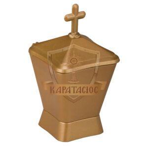 ΘΥΜΙΑΤΟ ΜΝΗΜΕΙΟΥ ΑΠΟ ΑΛΟΥΜΙΝΙΟ ΣΕ ΧΡΩΜΑ ΜΑΤ ΜΠΡΟΝΖΕ