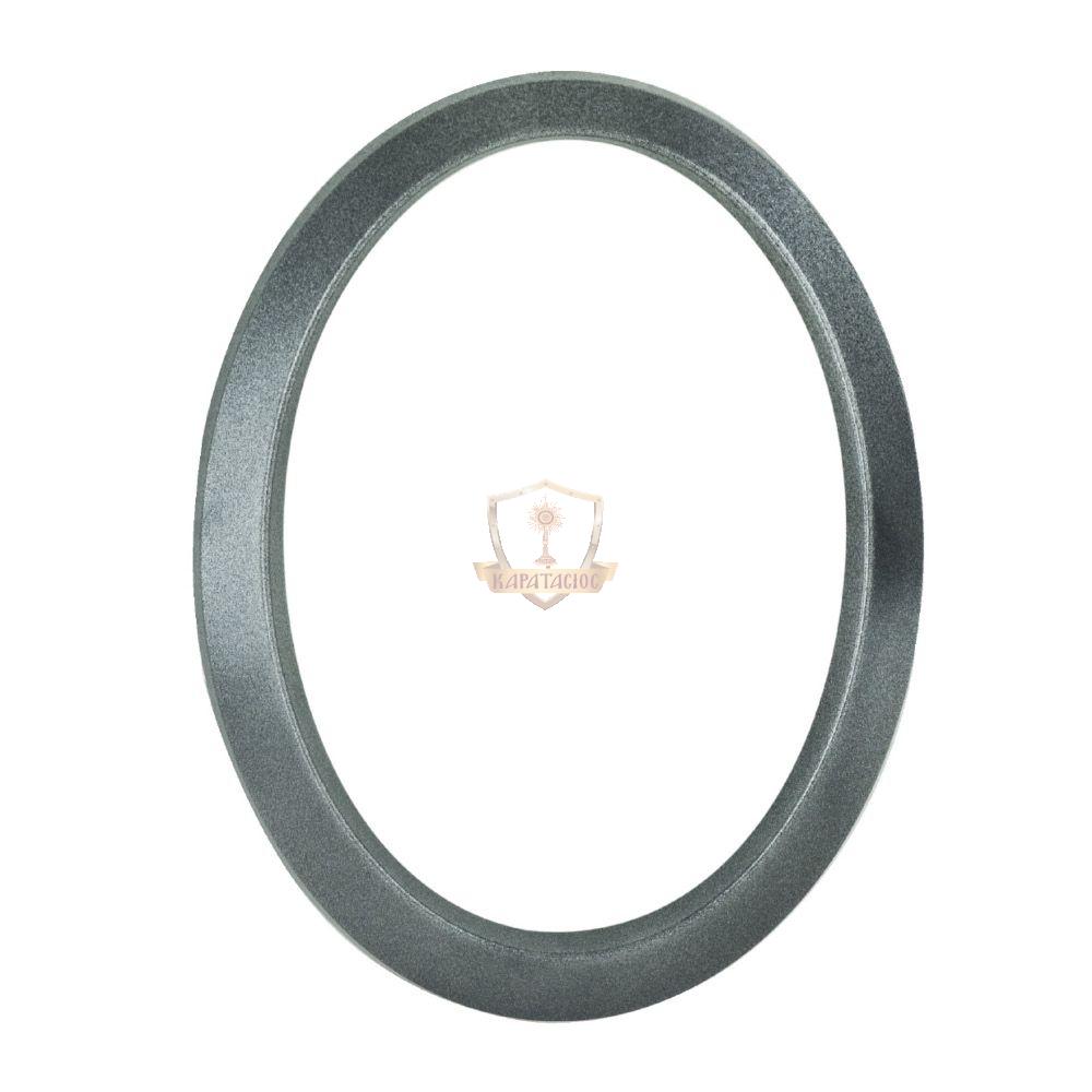 ΟΒΑΛ ΚΟΡΝΙΖΑ ΜΝΗΜΕΙΟΥ ΑΛΟΥΜΙΝΙΟΥ ΣΕ ΑΠΟΧΡΩΣΗ ΑΝΘΡΑΚΙ