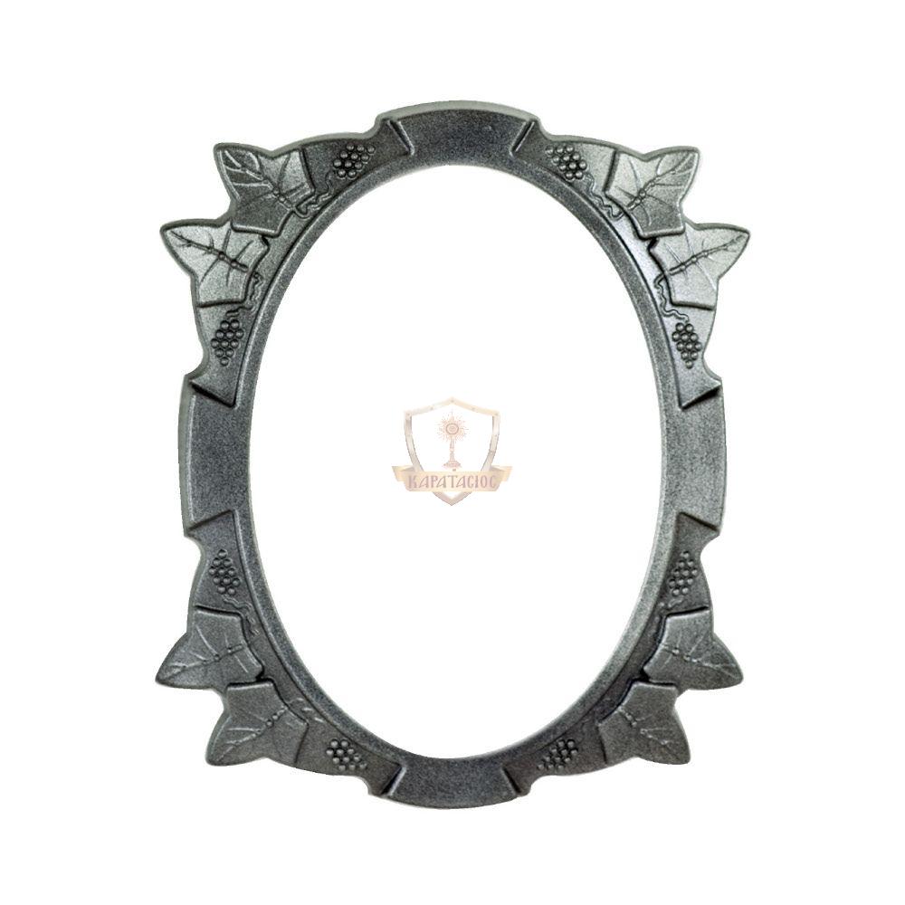 ΟΒΑΛ ΚΟΡΝΙΖΑ ΜΝΗΜΕΙΟΥ ΑΛΟΥΜΙΝΙΟΥ ΣΕ ΑΠΟΧΡΩΣΗ ΑΝΘΡΑΚΙ