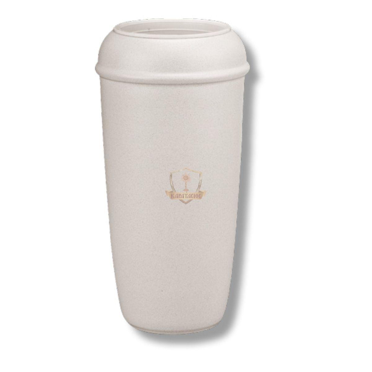 ΑΝΘΟΔΟΧΕΙΟ ΑΛΟΥΜΙΝΙΟΥ ΣΕ ΧΡΩΜΑ ΑΣΠΡΟ ΜΑΤ