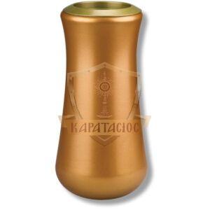 ΑΝΘΟΔΟΧΕΙΟ ΑΛΟΥΜΙΝΙΟΥ ΣΕ ΧΡΩΜΑ ΜΠΡΟΝΖΕ ΜΑΤ