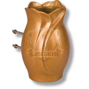 ΑΝΘΟΔΟΧΕΙΟ ΕΠΙΤΟΙΧΟ ΑΛΟΥΜΙΝΙΟΥ ΣΕ ΧΡΩΜΑ ΜΑΤ ΜΠΡΟΝΖΕ