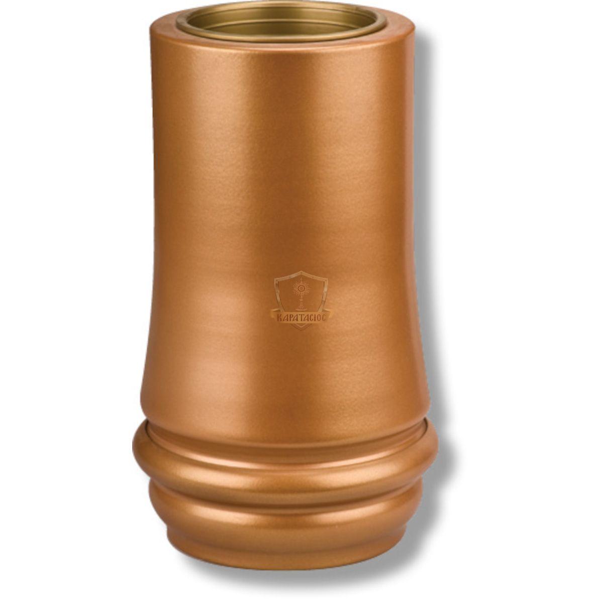 ΑΝΘΟΔΟΧΕΙΟ ΑΛΟΥΜΙΝΙΟΥ ΣΕ ΧΡΩΜΑ ΜΑΤ ΜΠΡΟΝΖΕ