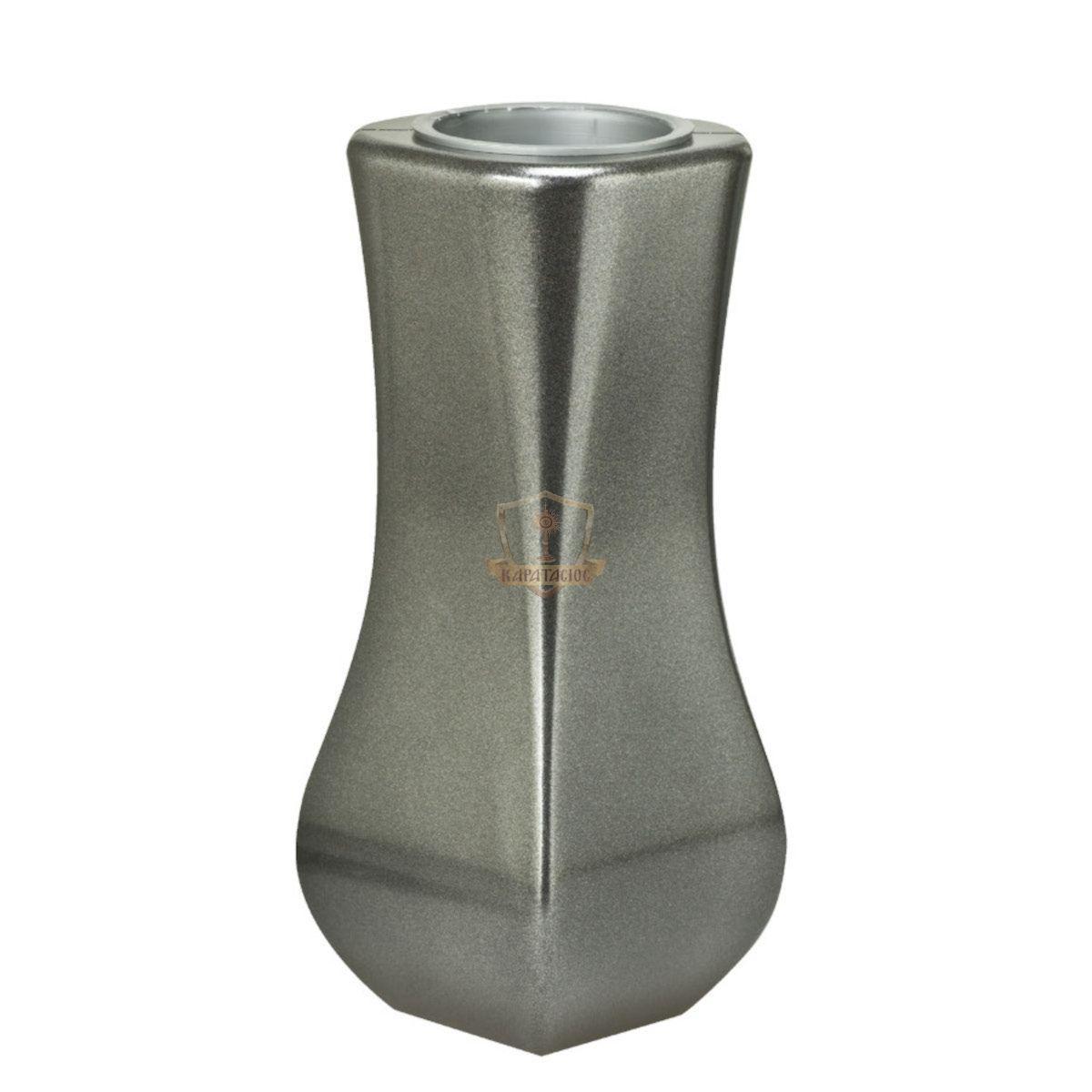 ΑΝΘΟΔΟΧΕΙΟ ΑΛΟΥΜΙΝΙΟΥ ΣΕ ΧΡΩΜΑ ΑΝΘΡΑΚΙ