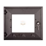 ΠΟΡΤΑΚΙ ΜΕΓΑΛΟ  ΜΕ ΤΖΑΜΙ ΣΕ ΧΡΩΜΑ ΜΑΥΡΟ ΜΑΤ