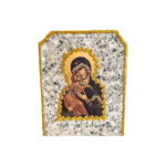 ΕΠΙΤΡΑΠΕΖΙΑ ΕΙΚΟΝΑ ΣΕ ΓΡΑΝΙΤΗ ΠΑΝΑΓΙΑ