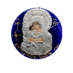 ΕΙΚΟΝΑ ΠΑΝΑΓΙΑ ΜΠΛΕ ΓΥΑΛΙ - Image 2