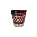 ΕΠΙΤΡΑΠΕΖΙΑ ΚΑΝΤΗΛΟΚΟΥΠΑ ΓΥΑΛΙΝΗ ΣΚΑΛΙΣΤΗ KOKKINH 10Χ10Χ7 ΕΚ.