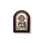 ΕΙΚΟΝΑ ΑΣΗΜΕΝΙΑ ΟΒΑΛ ΜΕ ΒΑΣΗ ΠΑΝΑΓΙΑ ΕΠΤΑΣΠΑΘΗ 20Χ26