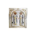 ΕΙΚΟΝΑ ΑΣΗΜΕΝΙΑ ΚΩΝ/ΝΟΥ ΚΑΙ ΕΛΕΝΗΣ