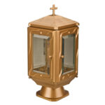 ΚΑΝΤΗΛΙ ΜΝΗΜΕΙΟΥ ΑΠΟ ΑΛΟΥΜΙΝΙΟ ΜΑΤ ΜΠΡΟΝΖΕ