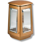 ΚΑΝΤΗΛΙ ΜΝΗΜΕΙΟΥ ΑΠΟ ΑΛΟΥΜΙΝΙΟ ΜΑΤ ΜΠΡΟΝΖΕ