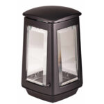 ΚΑΝΤΗΛΙ ΜΝΗΜΕΙΟΥ ΑΠΟ ΑΛΟΥΜΙΝΙΟ ΜΑΥΡΟ ΜΑΤ