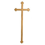 Σταυρός Μνημείου Από Αλουμίνιο Σε Απόχρωση Μπρονζέ Ματ