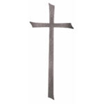 Σταυρός Μνημείου Από Αλουμίνιο Σε Απόχρωση Ανθρακί
