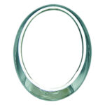 ΟΒΑΛ ΚΟΡΝΙΖΑ ΜΝΗΜΕΙΟΥ ΑΛΟΥΜΙΝΙΟΥ ΣΕ ΑΠΟΧΡΩΣΗ ΧΡΩΜΙΟΥ 11Χ15