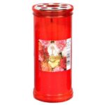 Κερί διαρκείας 3 Ημερών Κόκκινο Λευκό