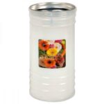 Κερί διαρκείας ΜΑΧ Κόκκινο Λευκό 6 Ημερών 8×16εκ. 450gr - Image 2